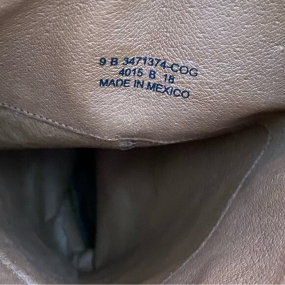 Frye Melissa Lug Button Leather Knee-High Tall Riding  Boots - Picture 8 of 8